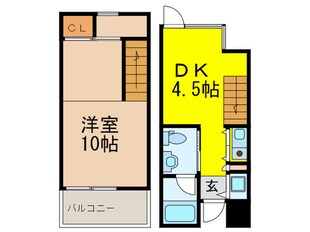 オ－クグランドの物件間取画像